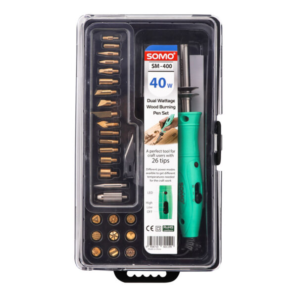 هویه سوخته کاری 40 وات سومو مدل SOMO SM400 40W