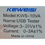 تستر USB دو پورت Keweisi KWS-10VA - Image 2