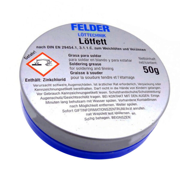 روغن لحیم 50 گرمی FELDER LOTFETT (اصلی)