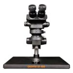 لوپ سه چشم آنالوگ دیجیتال EasyFix EF-100 با بزرگ‌نمایی 50X