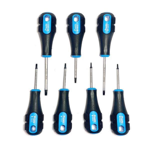 ست پیچ گوشتی خورشیدی 7 عددی پروسکیت مدل ProsKit SD-2302