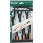ست پیچ گوشتی 6 عددی پروسکیت مدل ProsKit SD-2301 (اصل تایوان) - Image 2