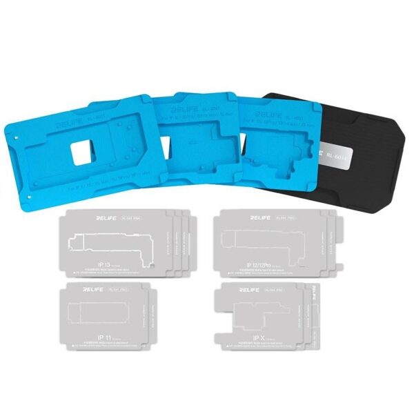 شابلون مگنتی طبقات آیفون ریلایف مدل RELIFE RL-601T 18in1 (تا 14Pro max)