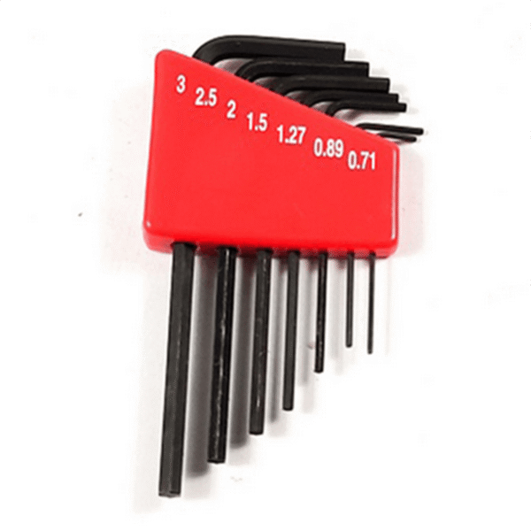 آچار آلن کوتاه واستر تایوان مدل VASTER VH030 (مجموعه 7 عددی)