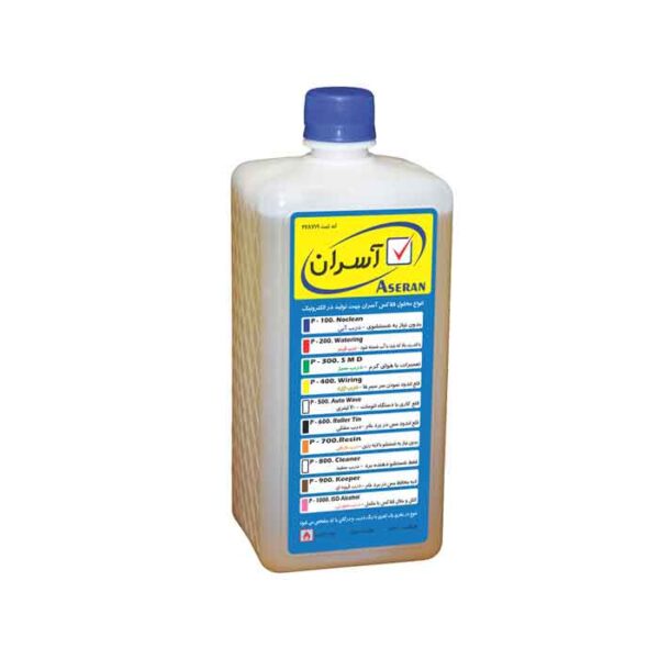 مایع فلکس آسران مدل ASERAN P-100 درب آبی (حجم 1 لیتر)