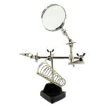 پایه هویه چند کاره ذره بین دار مدل SE830