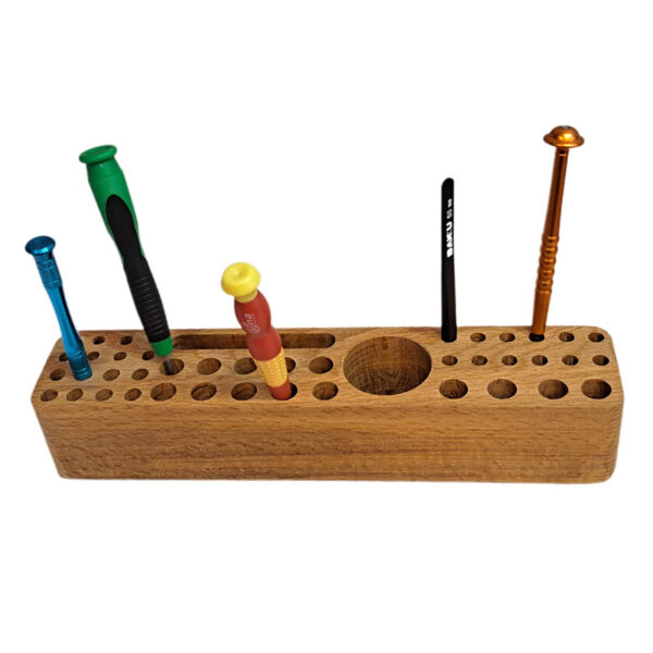 جا پیچ گوشتی و ابزار چوبی سایز متوسط ابعاد 6*29 (تنوع رنگ)