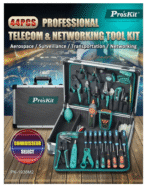 ست 44 تایی ابزار مخابرات و شبکه + MT-7029 پروسکیت مدل ProsKit PK-1938M2 - Image 8