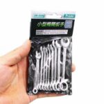 ست آچار 10 عددی یک سر تخت یک سر رینگی پروسکیت ProsKit HW-609B - Image 2