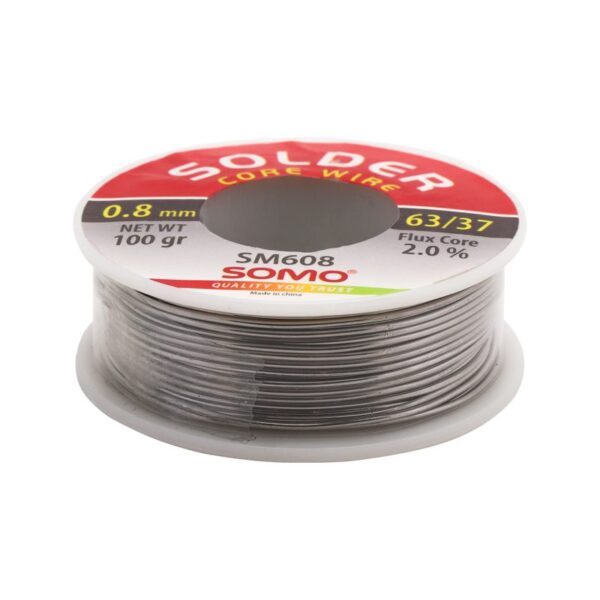 سیم لحیم سومو 100 گرم مدل SOMO SM608 100g 0.8mm