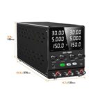منبع تغذیه دوبل 60 ولت 5 آمپر نایس پاور مدل Nice-Power SPS605-2D - Image 3