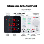 منبع تغذیه حافظه دار 30 ولت 5 آمپر نایس پاور Nice-Power SPPS-S305 - Image 2