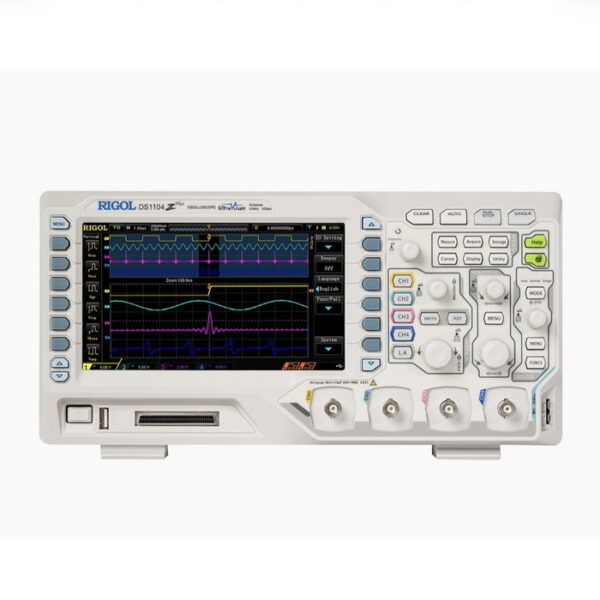 اسیلوسکوپ دیجیتال 100MHz چهارکانال مدل RIGOL DS-1104Z Plus