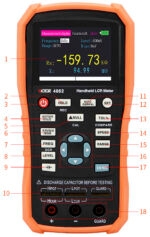 LCR متر 100KHz ویکتور مدل VICTOR 4082 - Image 2