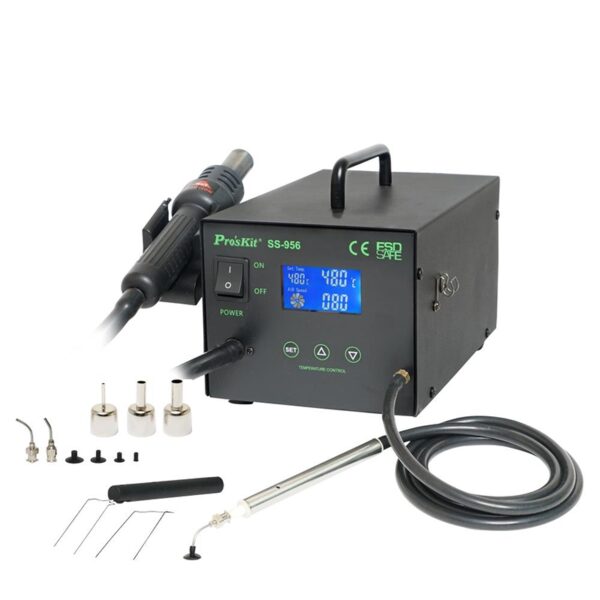 هیتر حرفه ای + وکیوم آی سی پروسکیت مدل Proskit SS-956B