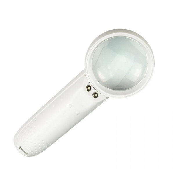 ذره بین دستی مدل MG6B-3 بزرگنمایی 5X دارای دو عدد LED