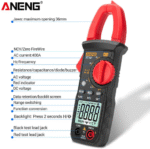 مولتی متر کلمپی ANENG ST-181 - Image 2