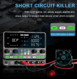 منبع تغذیه دوبل 30 ولت 10 آمپر مدل Nice-Power SPPS3010-2KD - Image 3