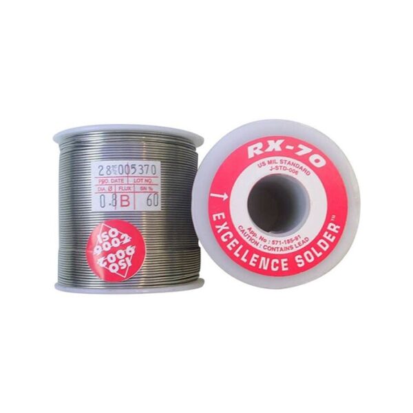 سیم لحیم 250 گرم RX-70 250g 0.8mm (اورجینال-ساخت مالزی)
