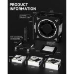 فن و لامپ UV مدل LUOWEI LW-CF01 - Image 9