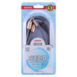 کابل تبدیل جک 3.5 میلی متری به RCA سومو مدل SOMO SR5519 (طول 3.5 متر) - Image 2