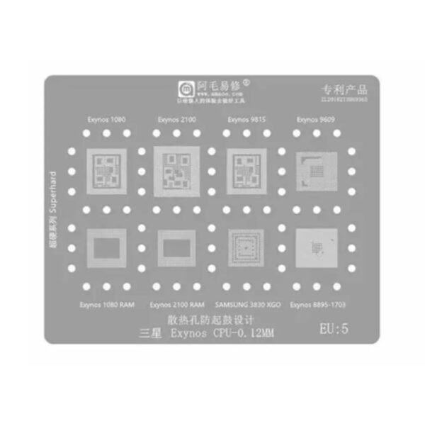 شابلون CPU اگزینوس Amaoe EU:5