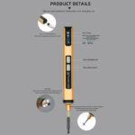 پیچ‌گوشتی شارژی 25 عددی مدل SW-80011 - Image 4