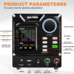 منبع تغذیه متغیر 400V 1A نایس پاور NICE-POWER SPPS-D4001 - Image 3