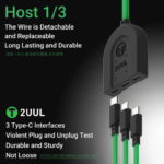 کابل پاور اندروید و آیفون 2UUL PW02 - Image 3