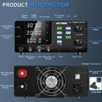 منبع تغذیه آزمایشگاهی متغیر 60V 20A نایس پاور NICE-POWER R-SPS6020S-USB - Image 2