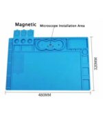 پد نسوز فلزی آنتی استاتیک TE-506 مناسب نصب بر روی لوپ - Image 2