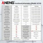 مولتی متر لمسی دیجیتال ANENG 621A - Image 5