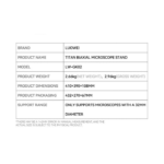 پایه بازویی لوپ LUOWEI LW-GK02 - Image 5