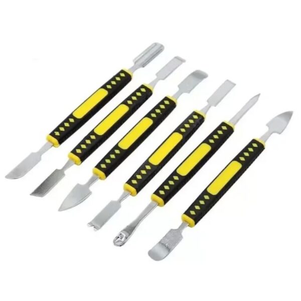 ست 6 عددی اسپاتول فلزی مدل TE-666