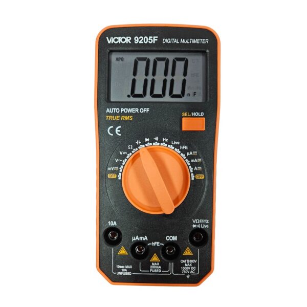 مولتی متر دیجیتال ویکتور مدلVICTOR 9205F